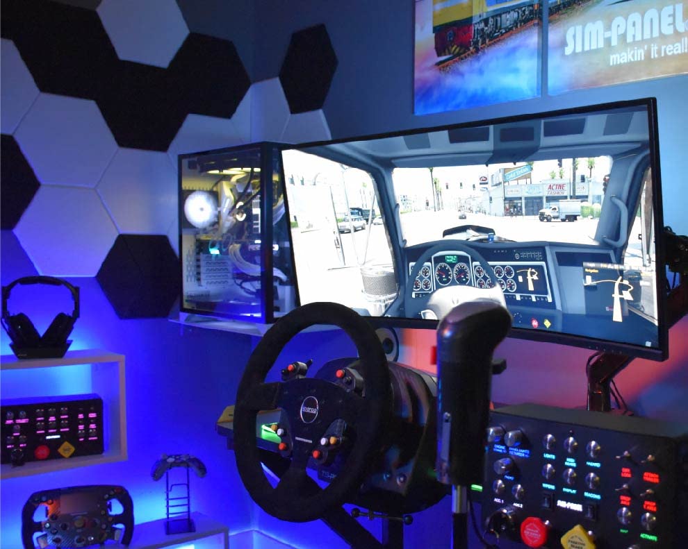 Amazon.co.jp: SIM-PANEL 補助 クラシック ATS/ETS2 ボタンボックス